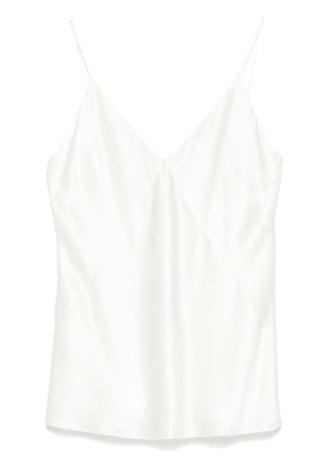 Canotta Quassia in bianco Maxmara pianoforte  - donna MAXMARA PIANOFORTE | 2511161024600016